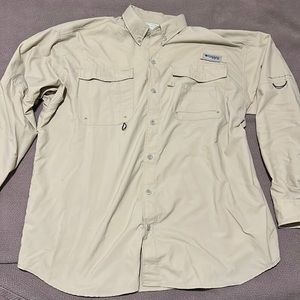 Columbia Long Sleeve Fishing Shirt